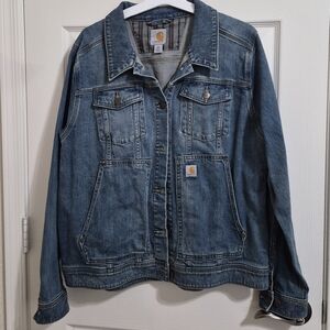 Carhartt Blue Denim Jacket